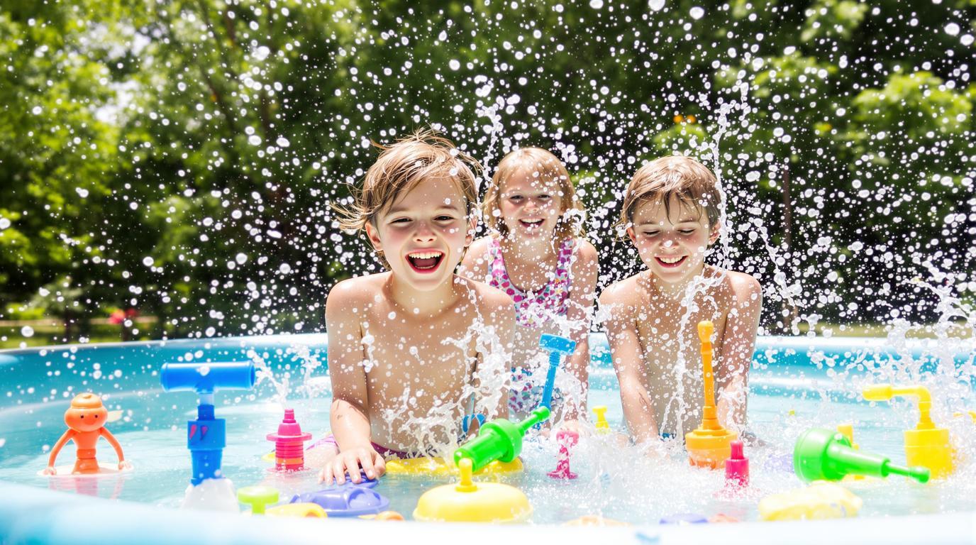 6 activités d&rsquo;eau validées par les pédiatres qui rafraîchissent vos enfants de 2-8 ans