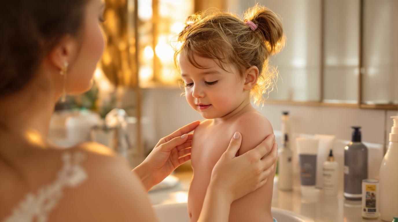 5 erreurs après-soleil qui abîment la peau de votre enfant selon les dermatologues