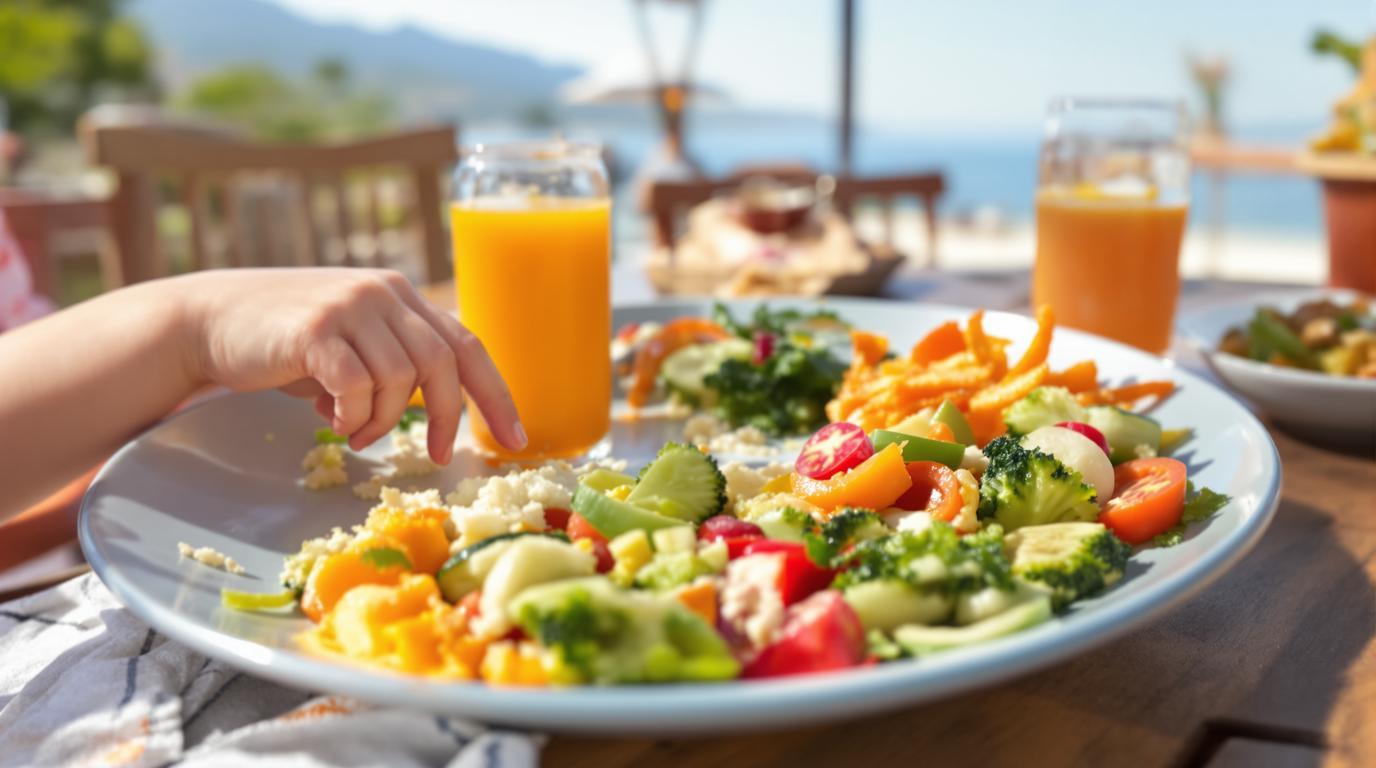 25% des enfants refusent de manger en vacances selon les psychologues comportementaux